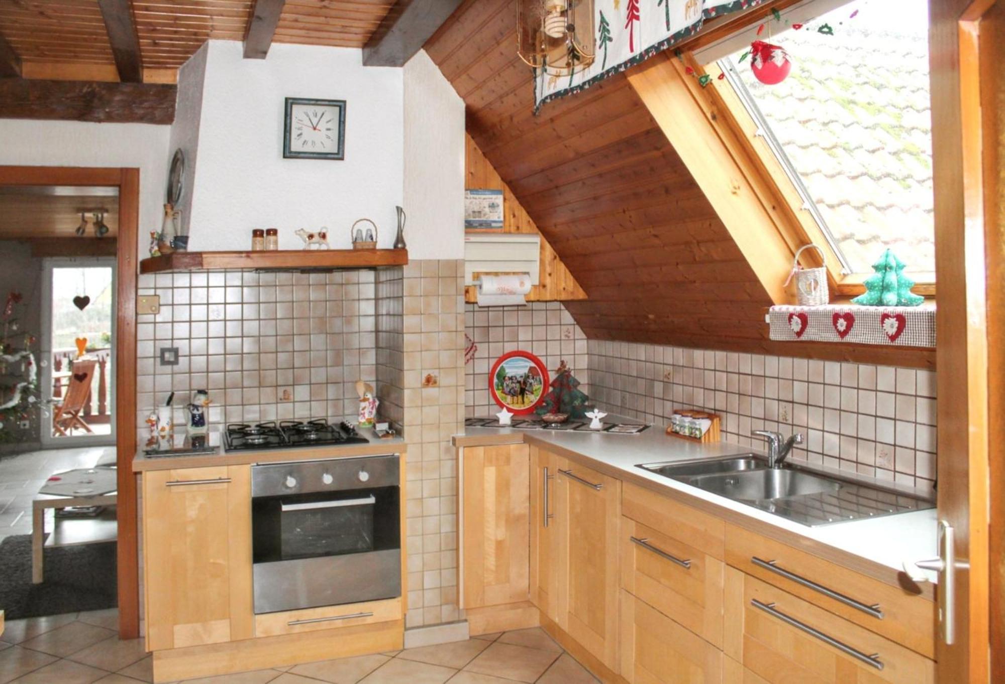 Maison Charmante Avec Vue Sur La Montagne A Triembach-Au-Val Esterno foto